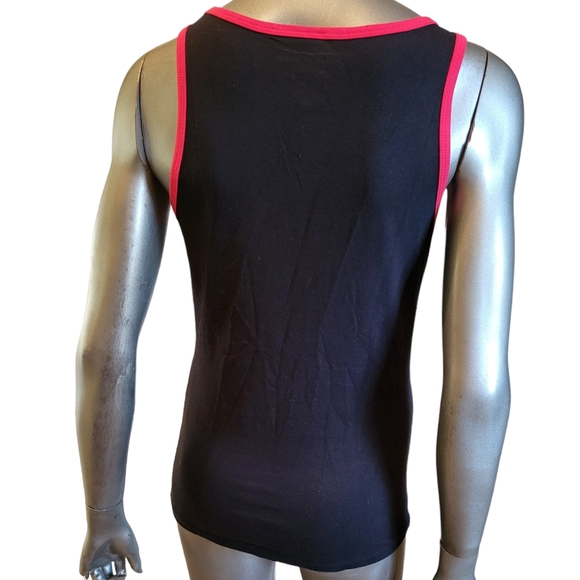 204. Backstreet Boys Black Tank Las Vegas themed - Size Large - Picture 4 of 5